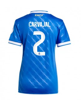 Real Madrid Daniel Carvajal #2 Replika Tredje Kläder Dam 2025-26 Kortärmad